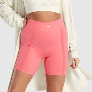 Peony Pink Whitney x Gymshark Mesh Shorts
